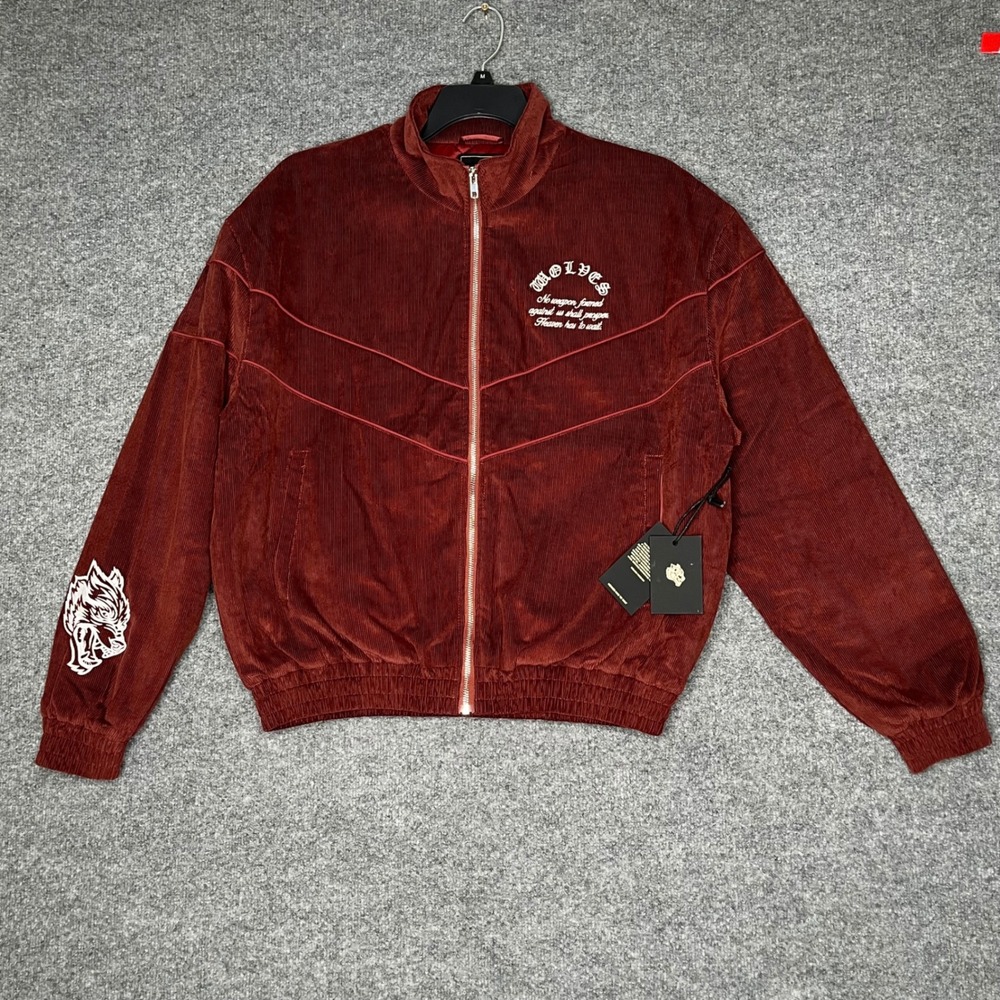 Darc Sport Chopper V2 Corduroy Balboa Jacket Reaper Wine Wolves Limited Medium